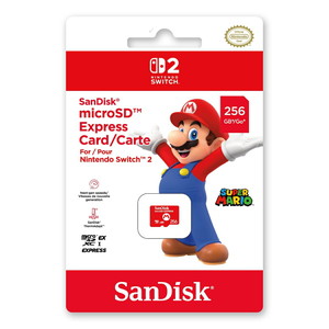SanDisk microSD Express Card 256GB for Nintendo Switch 2