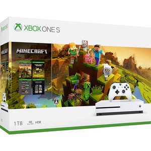 Xbox One S 1TB(Minecraft(マインクラフト) マスター コレクション同梱版)(234-00670)