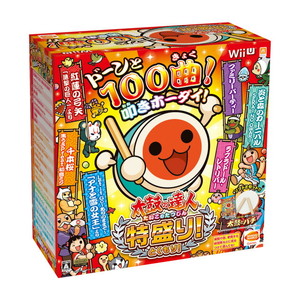 太鼓の達人 特盛り！ 同梱版（ソフト＋専用太鼓コントローラ「太鼓とバチ」1セットつき）