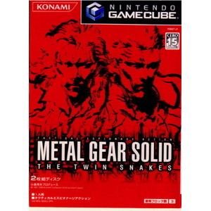 メタルギアソリッド ザ・ツインスネークス(METAL GEAR SOLID THE TWIN SNAKES)(ゲームキューブソフト)