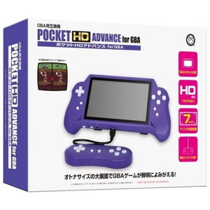ポケットHDアドバンス for GBA(GBA用互換機) コロンバスサークル(CC-PHDAD-PU)(ゲームボーイアドバンス本体)