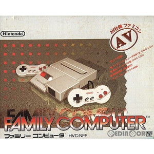 AV仕様ファミリーコンピュータ(ニューファミコン) 任天堂(HVC-NFF)