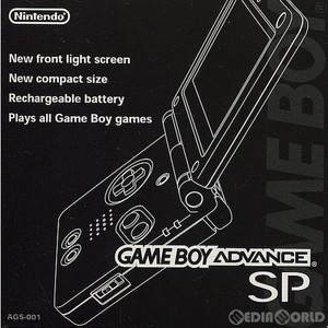 GAMEBOY ADVANCE SP(ゲームボーイアドバンスSP) オニキスブラック 任天堂(AGS-S-ZKA)(ゲームボーイアドバンス本体)