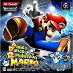 ダンス ダンス レボリューション ウィズ マリオ マットコントローラセット(ゲームキューブソフト)