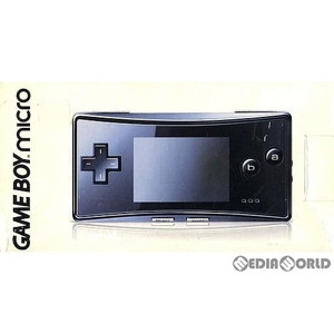 ゲームボーイミクロ(GAMEBOY micro) ブラック 任天堂(OXY-S-CA)(ゲームボーイアドバンス本体)