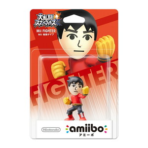 amiibo Mii 格闘タイプ（大乱闘スマッシュブラザーズシリーズ）