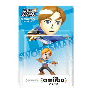amiibo Mii 剣術タイプ（大乱闘スマッシュブラザーズシリーズ）