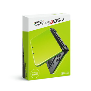 Newニンテンドー3DS LL　ライム×ブラック