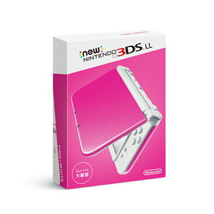 Newニンテンドー3DS LL　ピンク×ホワイト