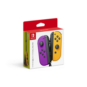 Joy-Con(L) ネオンパープル / (R) ネオンオレンジ
