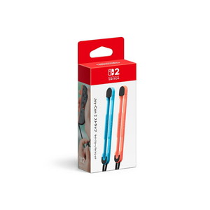 Joy-Con 2 ストラップ ライトブルー/ライトレッド