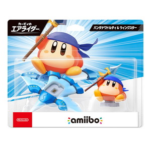 amiibo バンダナワドルディ&ウィングスター（カービィのエアライダーシリーズ）