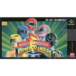 Mighty Morphin Power Rangers(マイティ・モーフィン・パワーレンジャー) バンダイ(スーパーファミコンソフト)