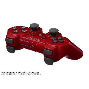 ワイヤレスコントローラ （DUALSHOCK 3） ディープ・レッド