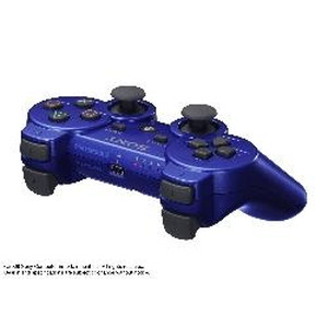 ワイヤレスコントローラ （DUALSHOCK 3） メタリック・ブルー