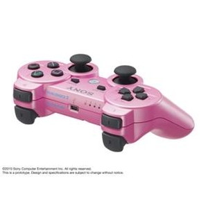 ワイヤレスコントローラ （DUALSHOCK 3） キャンディー・ピンク