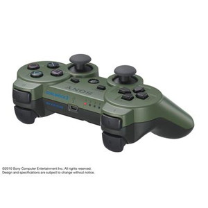 ワイヤレスコントローラ（DUALSHOCK3） ジャングル・グリーン