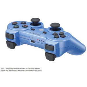 ワイヤレスコントローラ （DUALSHOCK 3） キャンディー・ブルー