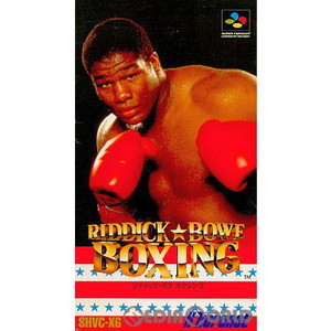 RIDDICK BOWE BOXING(リディック ボウ ボクシング)(スーパーファミコンソフト)