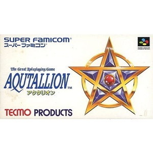 アクタリオン(AQUTALLION)(スーパーファミコンソフト)