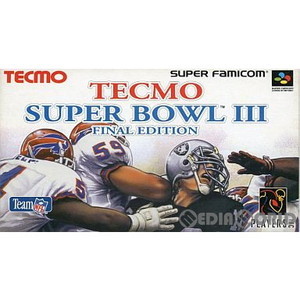 TECMO SUPER BOWL III Final Edition(テクモスーパーボウル3 ファイナルエディション)(スーパーファミコンソフト)