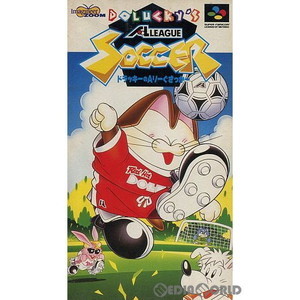 ドラッキーのAりーぐさっかー(Dolucky's A league Soccer)(スーパーファミコンソフト)