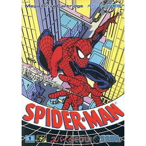 SPIDER-MAN(スパイダーマン)(ROMカートリッジ/ロムカセット)(メガドライブソフト)