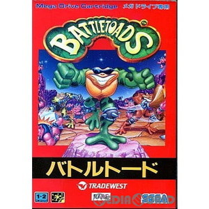 バトルトード BATTLETOADS(ROMカートリッジ/ロムカセット)(メガドライブソフト)