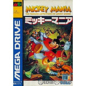 MICKEY MANIA(ミッキーマニア)(ROMカートリッジ/ロムカセット)(メガドライブソフト)