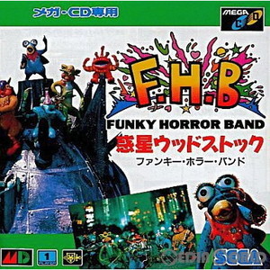 惑星ウッドストック ファンキー・ホラー・バンド(メガCD)(メガドライブソフト)