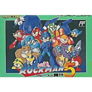 ROCKMAN5(ロックマン5) ブルースの罠!? カプコン(ファミコンソフト)