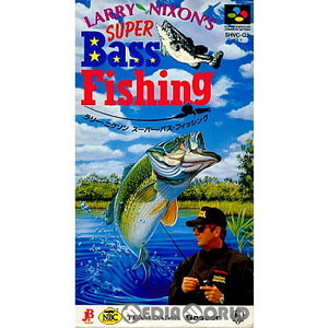 ラリー・ニクソン スーパー・バスフィッシング(LARRY NIXON'S SUPER Bass Fissing)(スーパーファミコンソフト)