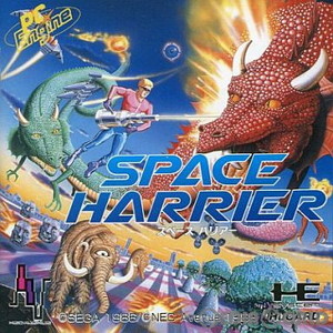 SPACE HARRIER(スペースハリアー)(Huカード)(PCエンジンソフト)