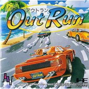 アウトラン(Huカード)(PCエンジンソフト)