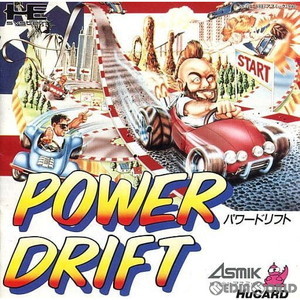 パワードリフト(Huカード)(PCエンジンソフト)