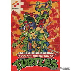 TEENAGE MUTANT NINJA TURTLES(ティーンエージ ミュータント ニンジャ タートルズ) コナミ(ファミコンソフト)