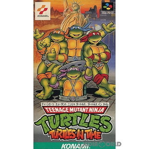 ティーンエイジ ミュータント ニンジャ タートルズ タートルズ イン タイム(TEENAGE MUTANT NINJA TURTLES TURTLES IN TIME/T.M.N.T)(スーパーファミコンソフト)
