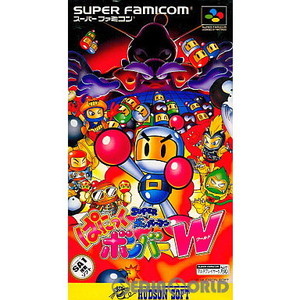 スーパーボンバーマン ぱにっくボンバーW(ワールド)(SUPER BOMBERMAN PANIC BOMBER WORLD)(スーパーファミコンソフト)