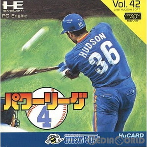POWER LEAGUE IV(パワーリーグ4)(Huカード)(PCエンジンソフト)