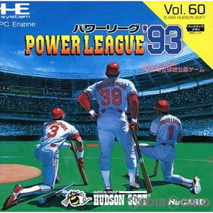 パワーリーグ'93(POWER LEAGUE93)(Huカード)(PCエンジンソフト)