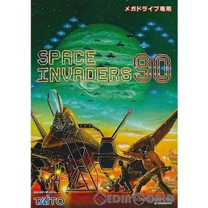 スペースインベーダー90(カートリッジ) タイトー(メガドライブソフト)