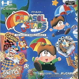 PARASOL STARS(パラソルスター)(Huカード)(PCエンジンソフト)