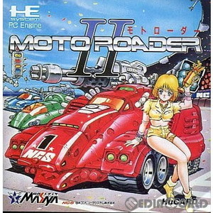 MOTO ROADER II(モトローダーII)(Huカード)(PCエンジンソフト)