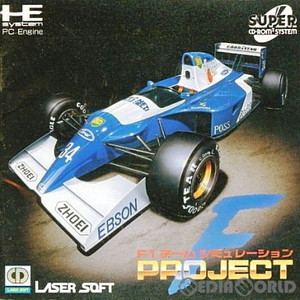 F-1チームシミュレーション プロジェクトF(スーパーCDロムロム)(PCエンジンソフト)