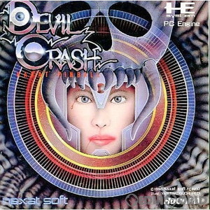 デビルクラッシュ(Huカード) ナグザット(PCエンジンソフト)