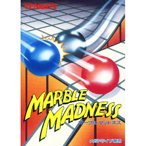 マーブルマッドネス(カートリッジ)(メガドライブソフト)