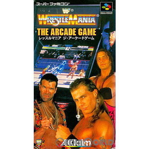 レッスルマニア ジ・アーケードゲーム(WRESTLE MANIA THE ARCADE GAME)(スーパーファミコンソフト)