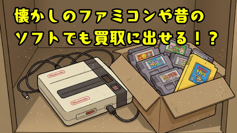 懐かしのファミコンは今でも売れます