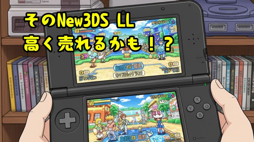 そのnew3DSLL高く売れるかも!?