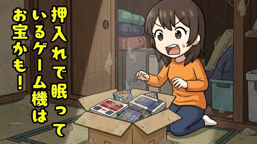 押し入れに古いゲームが余っていませんか